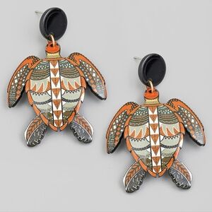 Turtle Earrings